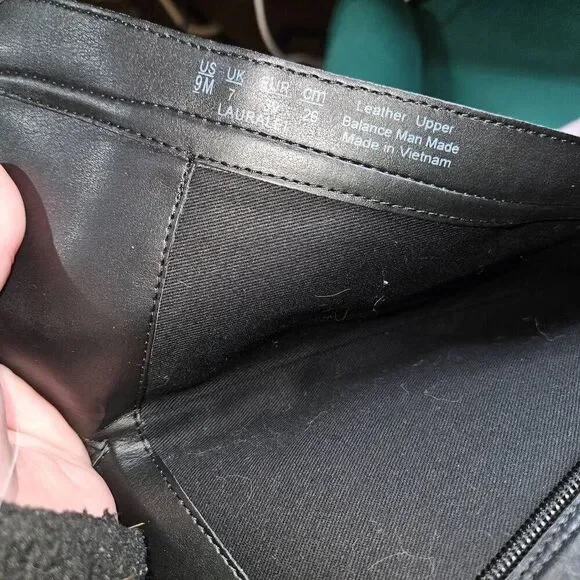 Black Franco Sarto Tall Standard Calf Boots - Picture 9 of 9